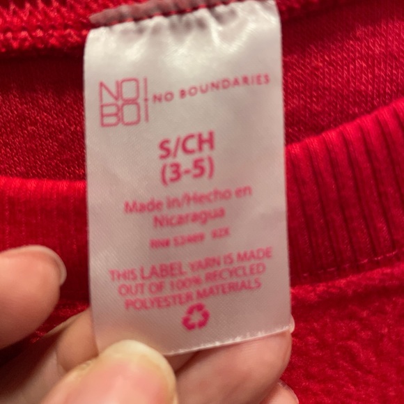 Xmas sweatshirt SZ S/CH with unisex socks bundle - Picture 4 of 8